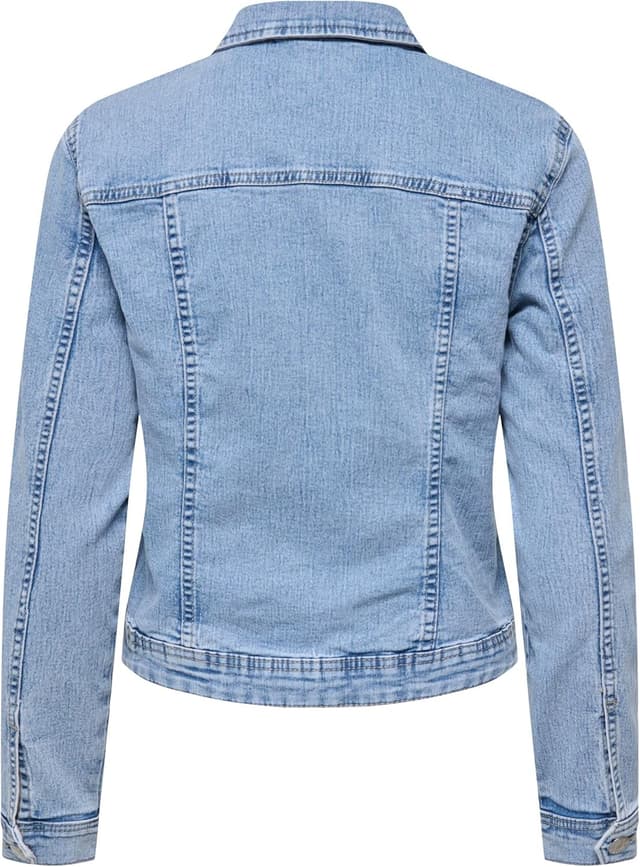 Detalle 2 de ONLY Damen Jeansjacke ONLWONDER – Longsleeve mit Stretch-Anteil
