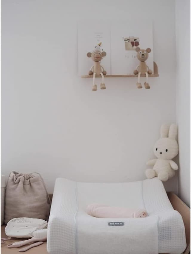 Detalle 2 de Béaba fodera per materassino fasciatoio Sofalange in cotone biologico, spugna lavabile