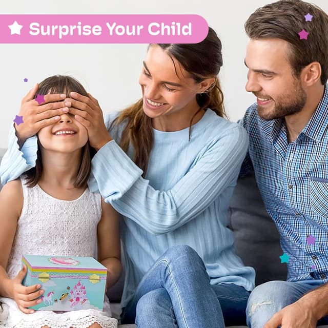 Thumbnail 5 de Jewelkeeper - Joyero Musical Unicornio 🌈 - Melodía The Beautiful Dreamer