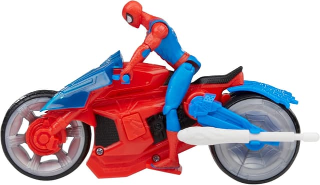 Thumbnail 5 de Hasbro Motocicletta Spara-Ragnatele 10 cm
