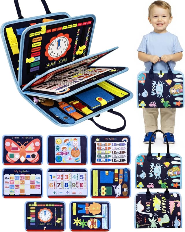 Imagen de BZGG Montessori Busy Board Ocean World en OfertitasTOP