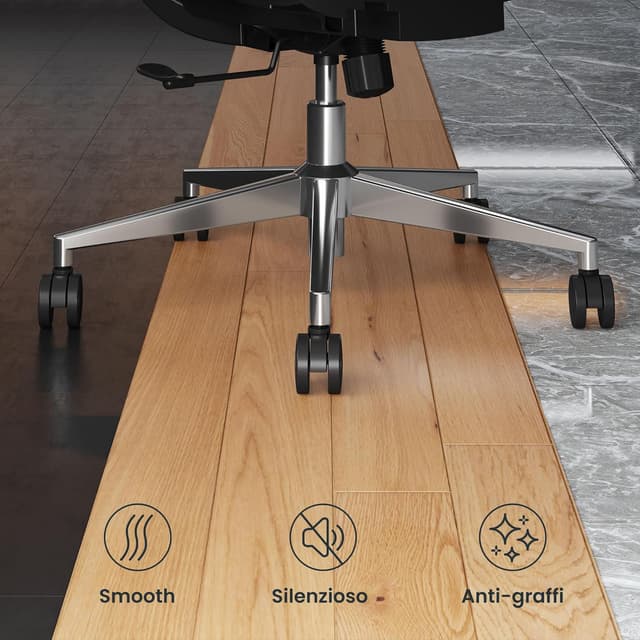 Thumbnail 6 de FLEXISPOT Sedia Ergonomica da Ufficio Dual-Wing