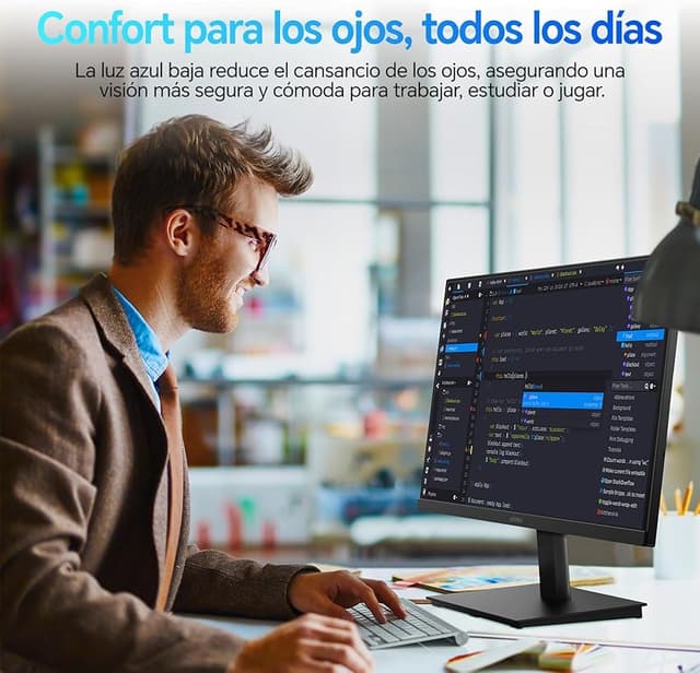 Thumbnail 6 de KOORUI E2212F monitor 21,45" Full HD VA 100 Hz