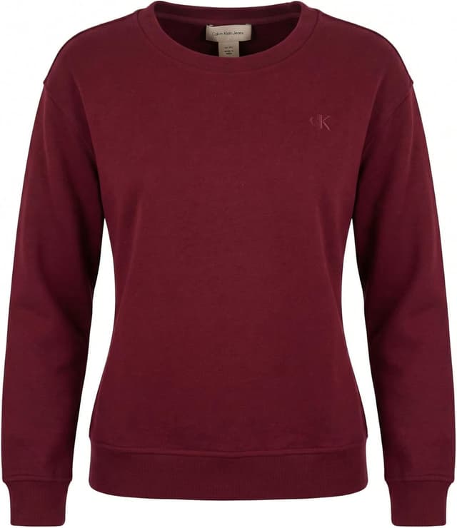 Detalle de Sweat d’intérieur femme Calvin Klein col ras-du-cou