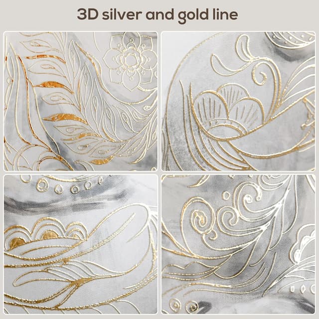 Thumbnail 7 de HOMCOM Cuadro Lienzo Buda 83x83 cm ✨ Decoración Artística