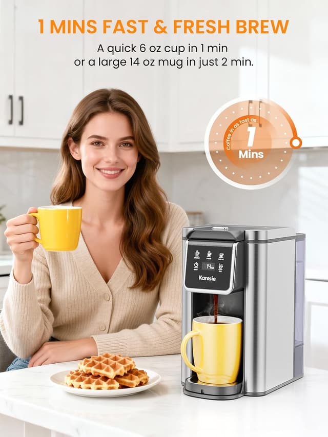Detalle de Karosie K Cup Coffee Maker 6 to 14 oz
