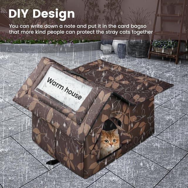 Thumbnail 6 de WHDPETS Casa para Gatos Cueva 40x45x45cm