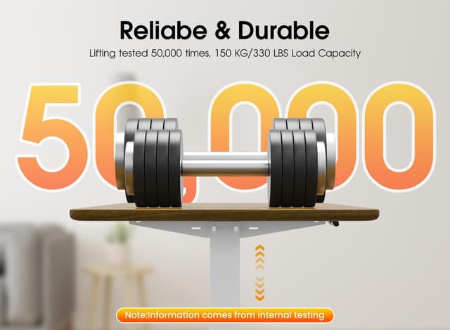 Detalle 2 de Xyndyx Höhenverstellbarer Schreibtisch Elektrisch