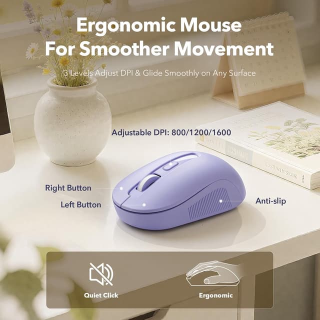 Thumbnail 6 de SABLUTE Wireless Keyboard 2.4GHz ⌨