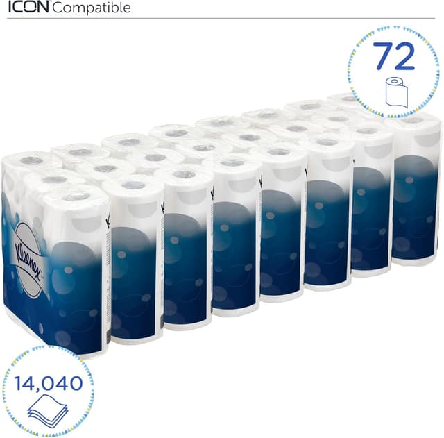Detalle 2 de Kleenex Toilettenpapier 8459, 72 Rollen