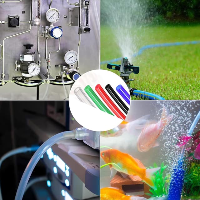 Detalle de TA-VIGOR Silicone Vacuum Tubing Heater Hose, 22mm ID x 28mm OD, 1m Red