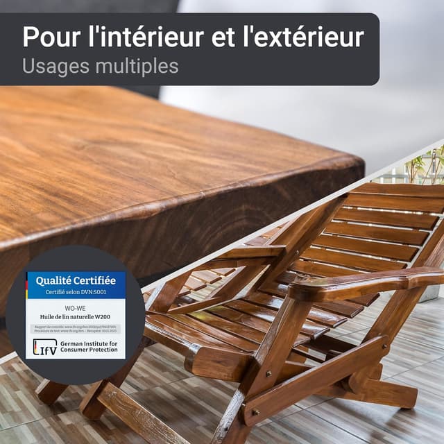 Thumbnail 3 de Huile de lin W200 première pression 5L