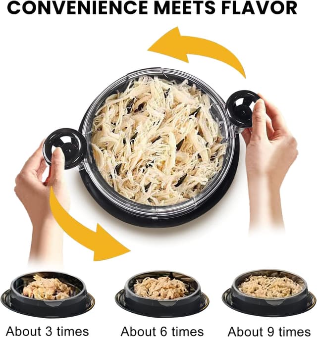 Detalle 1 de Dulzstud Chicken Shredder Tool Twist 356℉ 🍴