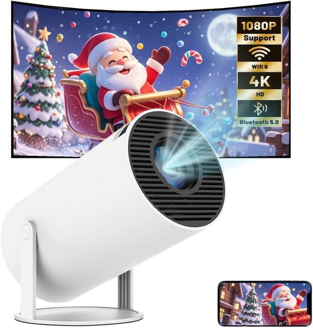 Detalle de TEKXDD Proyector Portátil 200ANSI 📽