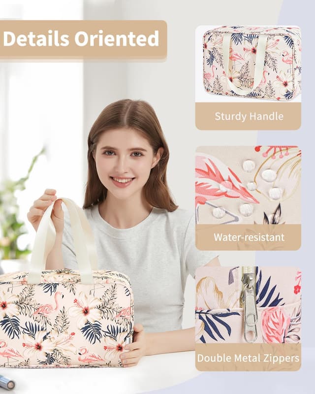 Detalle 1 de Narwey Kulturtasche Damen 30x20x12 cm