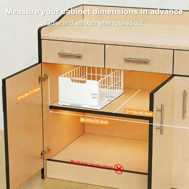 Thumbnail 2 de Cajones extraíbles de cocina 40x25x18 cm