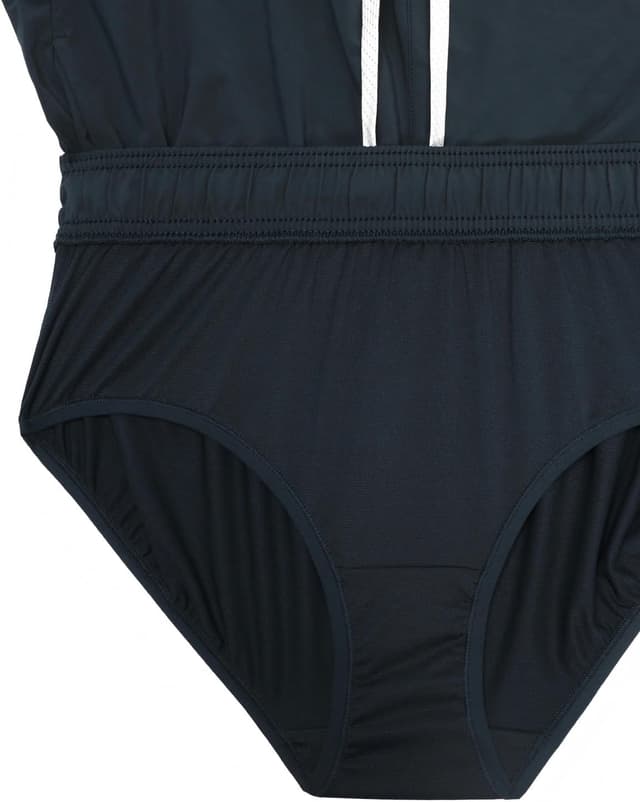 Detalle de CRZ YOGA – Short de bain femme 3" à séchage rapide, fente latérale et doublure