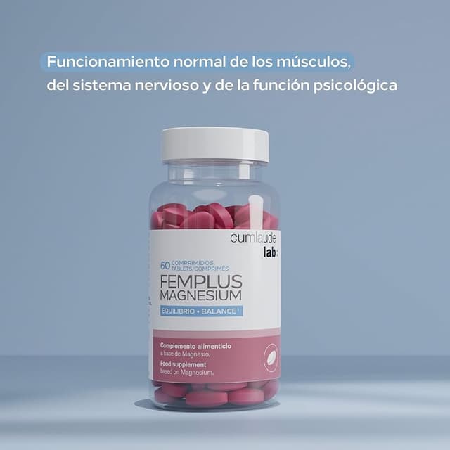 Thumbnail 2 de Cumlaude Lab FemPlus Magnesium — Complemento de magnesio 60 comprimidos