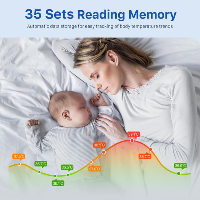 Thumbnail 3 de Termómetro digital preciso para adultos y niños 📏
