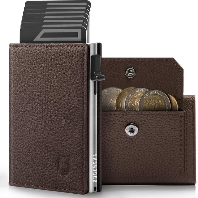 Detalle de DODENSHA MagSnap Pebble Slim Geldbörse