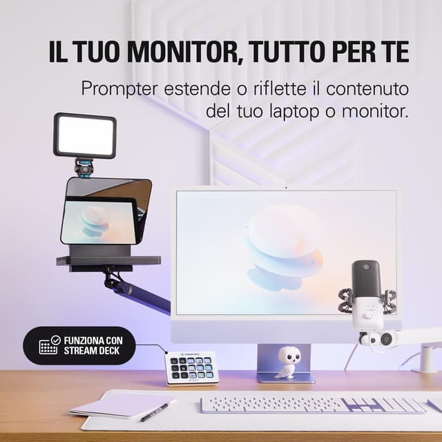 Thumbnail 3 de Elgato Prompter Teleprompter con schermo integrato