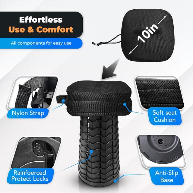 Thumbnail 6 de SCOPIFY Telescopic Portable Stool 200KG