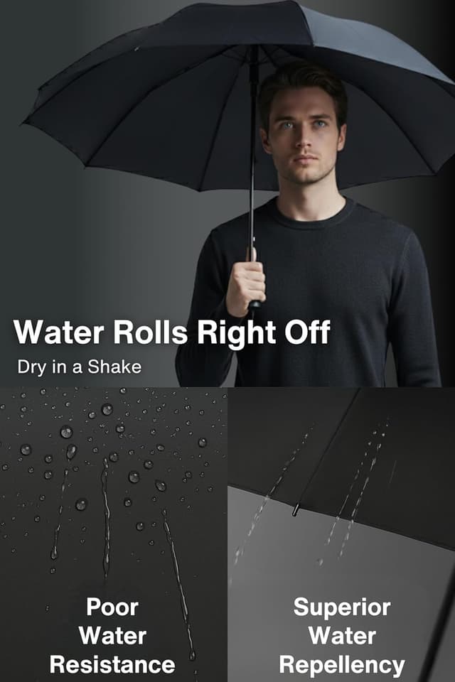 Thumbnail 4 de FANACAN 3-Second Quick Fold Umbrella 302 g