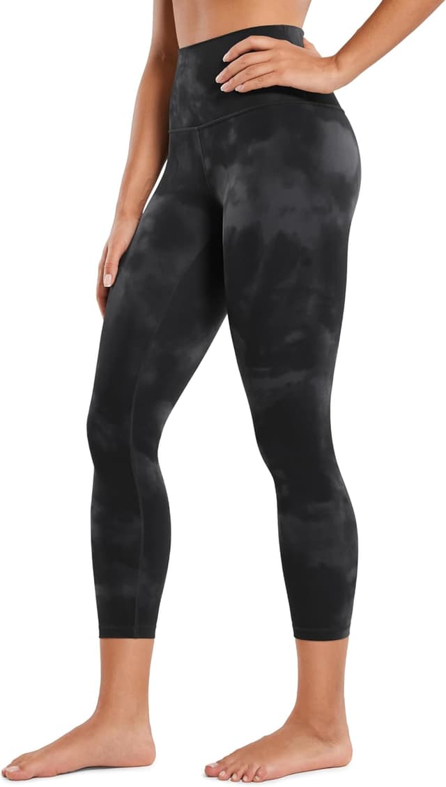 Detalle de CRZ YOGA Butterluxe leggings donna vita alta per yoga e lounge (capri) 43/48/53/58 cm
