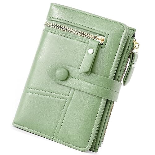 Thumbnail 7 de Lakpopya portefeuille femme PU, porte-monnaie vert ⚖