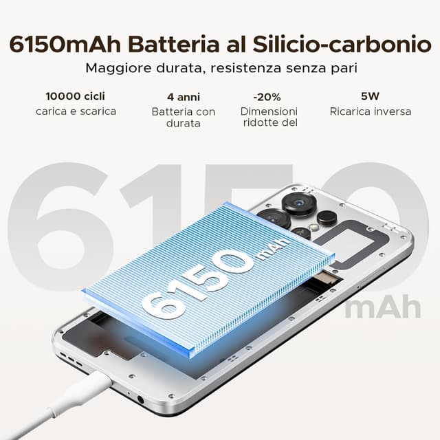 Thumbnail 2 de DOOGEE Note 56X smartphone 24GB + 64GB, 6150 mAh 📱