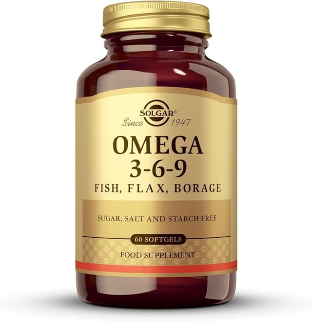 Imagen de Solgar Omega 3-6-9 Cápsulas Blandas 🌿 60 Comprimidos en OfertitasTOP