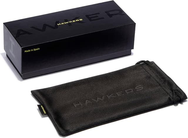 Detalle 2 de HAWKERS Unisex Faster Sunglasses (Category 3) – Red mirror lenses, TR90 frame