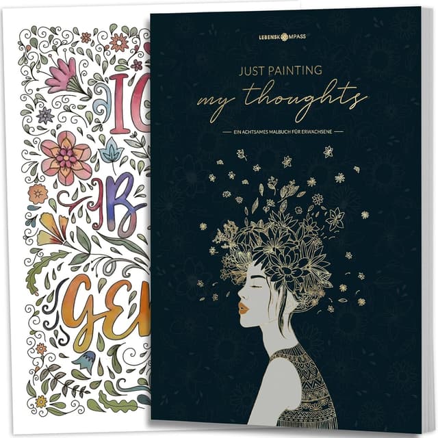 Imagen de Lebenskompass Malbuch für Erwachsene 30 Motive 🎨 en OfertitasTOP