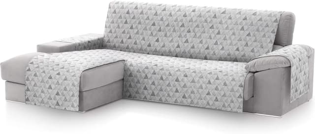 Detalle de Textil-home Copridivano per chaise longue con penisola Malu 240 cm – salvadivano trapuntato universale