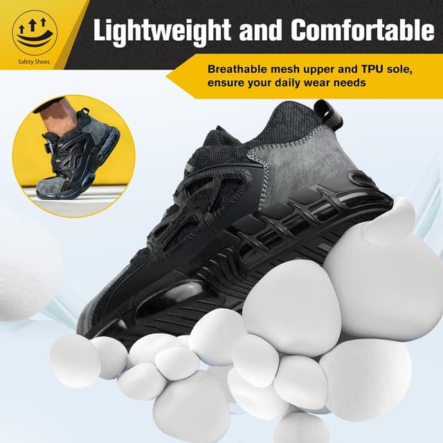 Thumbnail 5 de Steel toe safety trainers with 4mm Kevlar