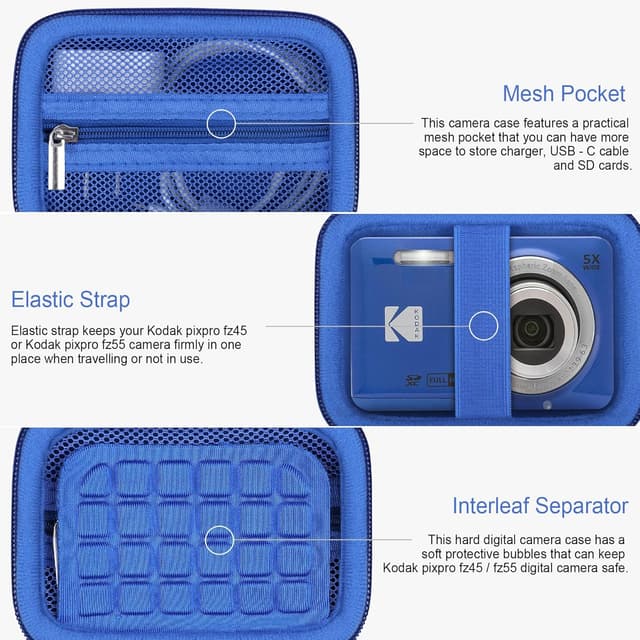 Thumbnail 3 de RAIALL Kodak PIXPRO Case for FZ55 FZ53