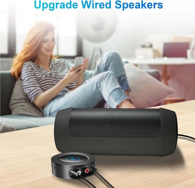 Detalle de Bluetooth 5.2 Receiver for home stereo streaming