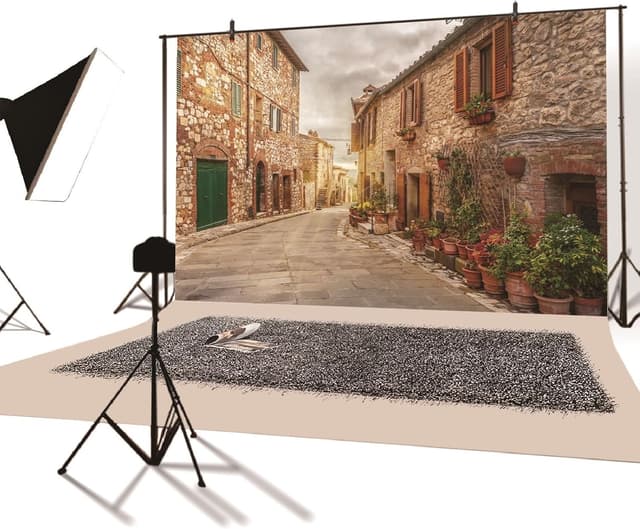 Thumbnail 1 de YongFoto 3x2m Foto Hintergrund Italien 3x2m