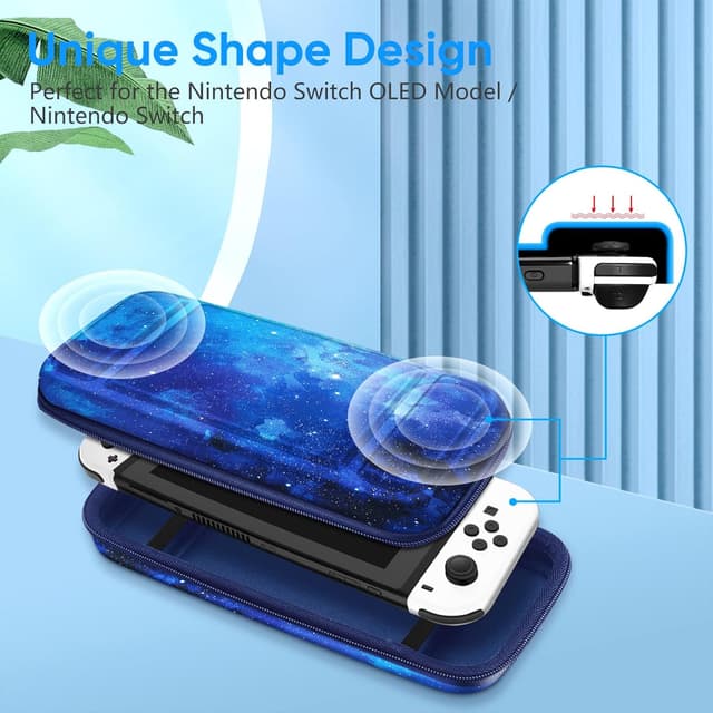 Thumbnail 5 de FINTIE Tragetasche kompatibel mit Nintendo Switch OLED 2021