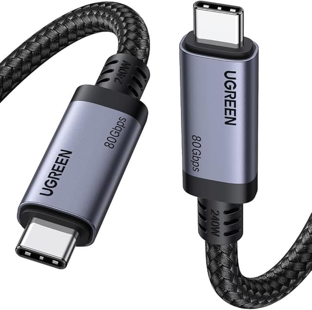 Detalle de UGREEN Cable USB-C a Video 16K@60Hz, USB4 80Gbps, 1M