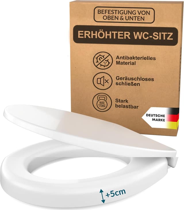 Imagen de BenaVita Premium WC Sitzerhöhung 5 cm en OfertitasTOP