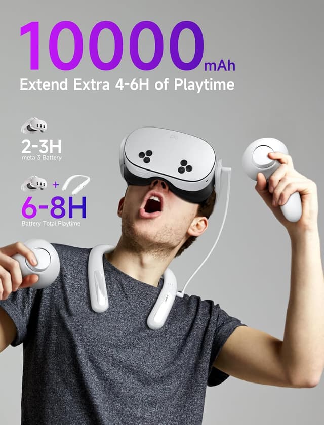 Thumbnail 1 de JSAUX Battery Pack 10000mAh for Meta Quest 3S