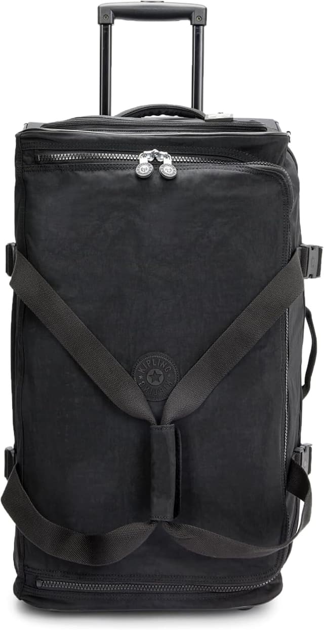 Detalle de Kipling Teagan M Bolsa de Viaje con Ruedas 🧳 Negra