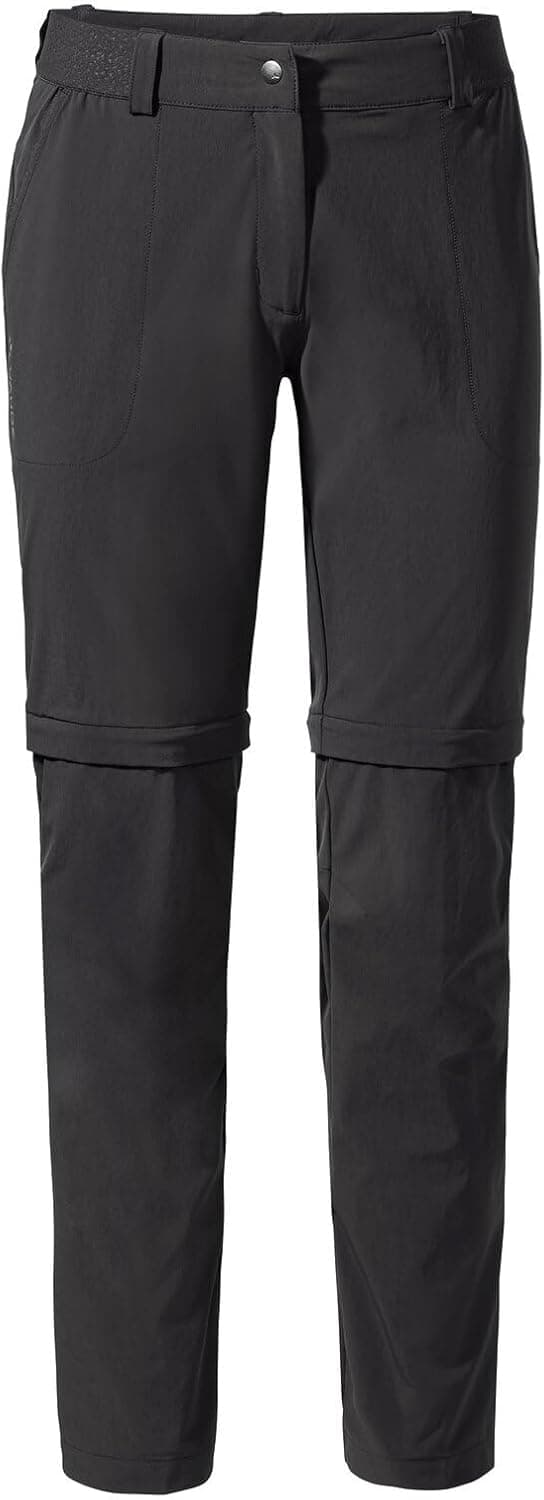 Detalle de VAUDE Damen Trekkinghose Farley Stretch Zo Pants II mit abnehmbaren Hosenbeinen