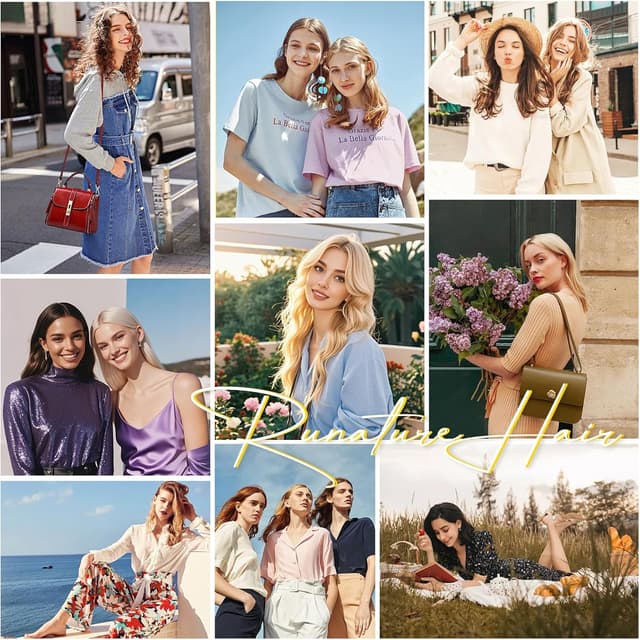 Thumbnail 8 de RUNATURE Extensiones Adhesivas Pelo Natural Rubio Platino 50cm