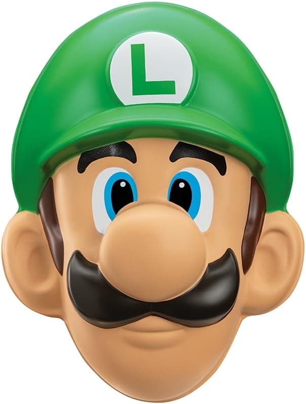 Detalle de Disguise Luigi Maske für Erwachsene