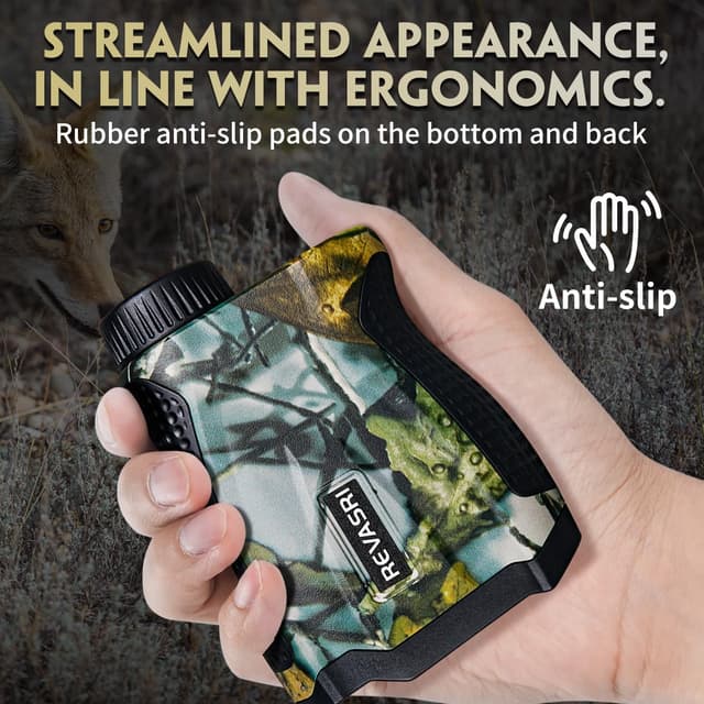 Detalle 2 de REVASRI 1200Y/M telémetro 8x, alcance 1200 yd