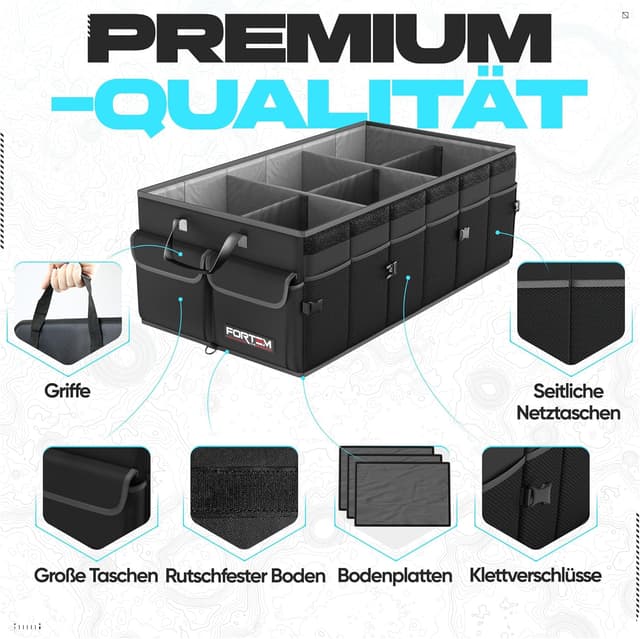 Detalle 2 de FORTEM Kofferraum Organizer 1 Stück
