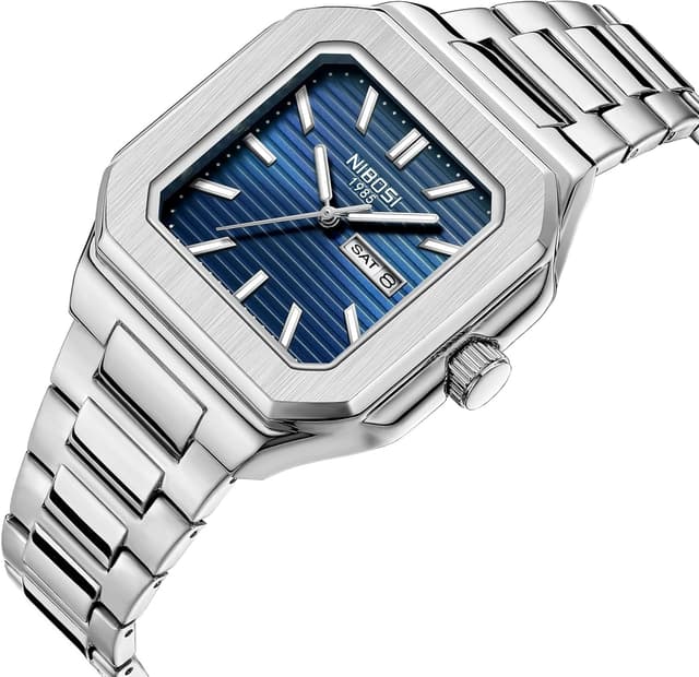 Detalle de NIBOSI orologio analogico da uomo 3ATM