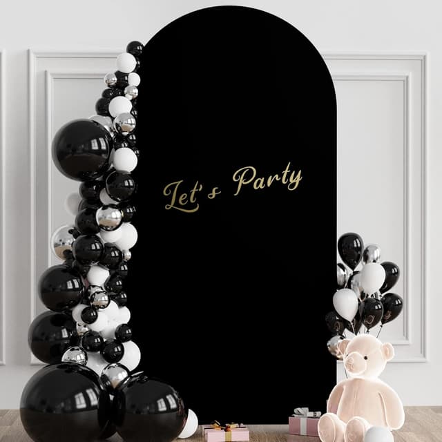 Detalle 2 de Wokceer 6.6FT Wedding Arch Cover 6.6x3.3ft 🎀